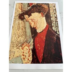 Modigliani, Frank Burty Haviland, Painting, Print, Portrait, Art ~ 250626-WH 365
